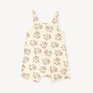 Combinaison courte à bretelles Marie Disney pour bébé fille  