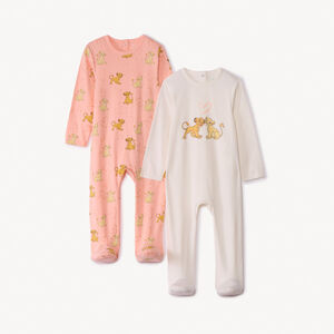 Lot de 2 dors-bien Le Roi Lion Disney pour bébé fille avec ouvertures différentes selon l'âge 