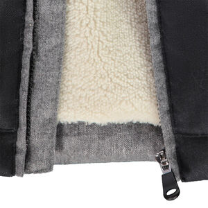 Doudoune bicolore doublée sherpa pour bébé garçon 