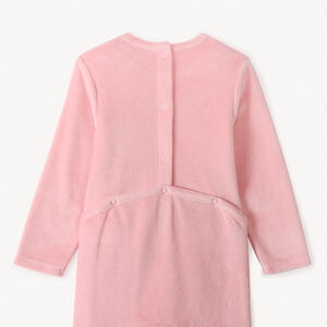 Lot de 3 dors-bien en velours fantaisie pour bébé fille  