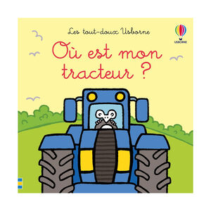 Livre à toucher "Où est mon tracteur ?" 