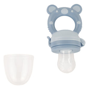 Grignoteur en silicone Miamix - Bleu 