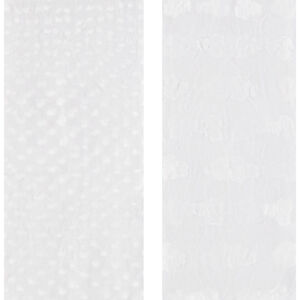 Lot de 2 paires de collants fins imprimé en relief pour bébé fille 