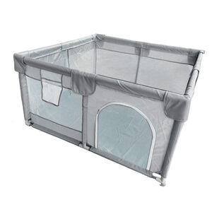 Parc filet 127 x 127 x 65 cm gris 