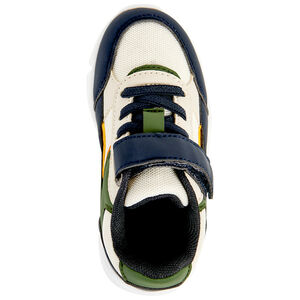 Sneakers à empiècements contrastés pour bébé garçon 