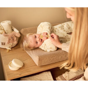 Panier de rangement Cloudy Rib 14x18cm Oatmeal 