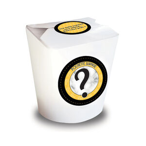 Pochette surprise + bavoir "Une mamie géniale" 