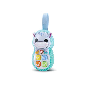 Téléphone hippopotame bleu Allo bébé Toudoux  