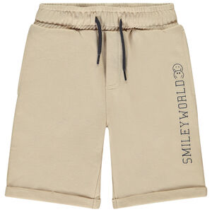 Bermuda molleton à motif en relief SmileyWorld pour garçon 