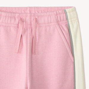 Ensemble de jogging fille bicolore avec paillettes 