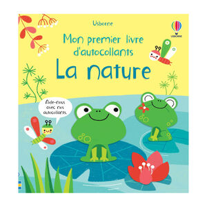 Mon premier livre d'autocollants La nature 