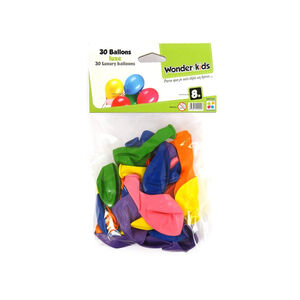Lot de 30 ballons de baudruche 