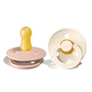 Lot de 2 sucettes colour 0-6 mois - Blush/Ivory 