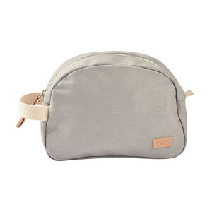 Trousse de toilette gris perle 