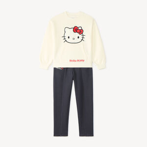 Ensemble de jogging fille brodé Hello Kitty 