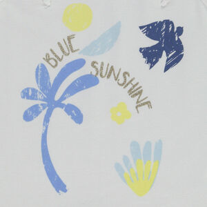 Ensemble 2 pièces avec débardeur fantaisie à broderie anglaise pour fille 