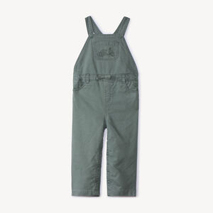 Salopette longue effet côtelé et brodée scooter pour bébé garçon 