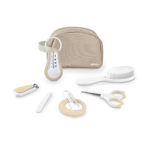 Trousse de toilette avec 7 accessoires terre d'argile 