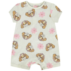 Combinaison courte à manches courtes imprimé Skye Pat Patrouille pour bébé fille 