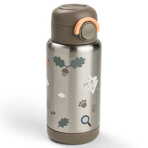 Gourde isotherme avec paille 340ml Tiny Trails Sable 