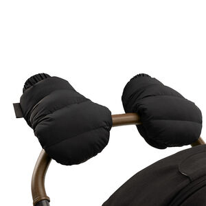 Kit hiver pour poussettes Nuna avec chancelière + moufles caviar 