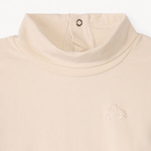 Lot de 2 sous-pulls unis à col roulé pour bébé garçon 