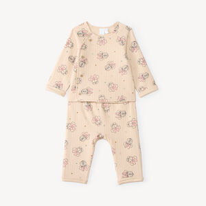Ensemble 2 pièces bébé fille en jersey Minnie Disney 