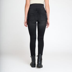 Jean slim de grossesse avec bandeau haut 