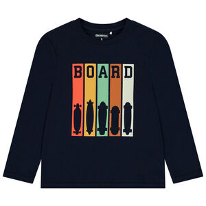 T-shirt manches longues print fantaisie pour garçon 