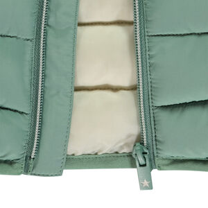 Doudoune sans manches matelassée unie pour garçon 