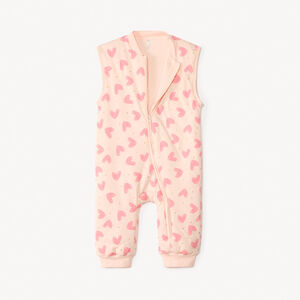 Surpyjama imprimé à manches amovibles pour bébé fille 