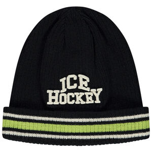 Bonnet effet côtelé avec broderie 3D pour garçon 