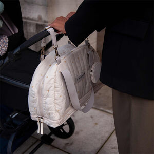 Sac à langer doudoune blanc 