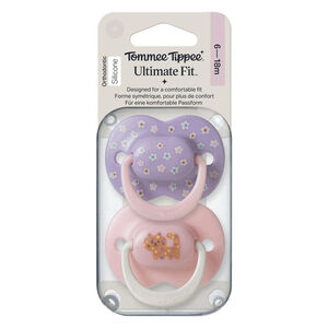 Lot de 2 Sucettes Ultimate fit Rose/Violet 