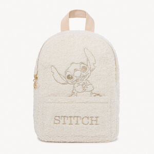 Sac à dos en sherpa bouclettes Stitch Disney pour fille 