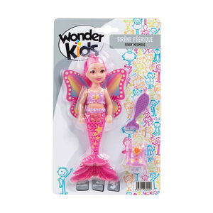 Poupée sirène féérique à coiffer (coloris aléatoire) 