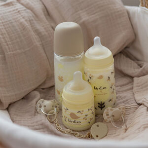 Biberon 360ml avec tétine SX Pro L Birdies beige 
