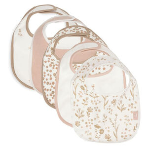 Lot de 5 bavoirs Jersey imperméable Bloomy 