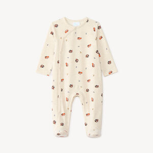 Dors-bien molleton bébé garçon imprimé Flash McQueen (Finitions différentes selon l'âge) 