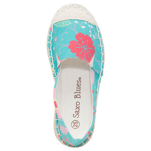 Espadrilles en toile avec imprimé floral all-over 