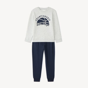 Ensemble de jogging garçon en molleton print fantaisie 