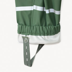 Pantalon de pluie waterproof à bretelles pour bébé garçon 