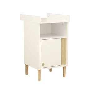 Meuble à langer + matelas Paloma blanc 