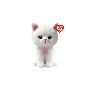 PETITES PELUCHES BEANIE BOOS SMALL - AMELIA LE CHAT BLANC BLANC 