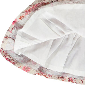 Jupe volantée imprimé cachemire pour fille 