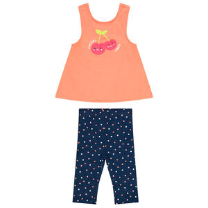 Ensemble de plage débardeur + legging pour bébé fille 
