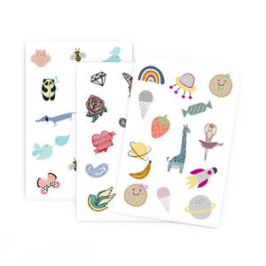 Set de 14 tattoos anti-moustique à la citronnelle 