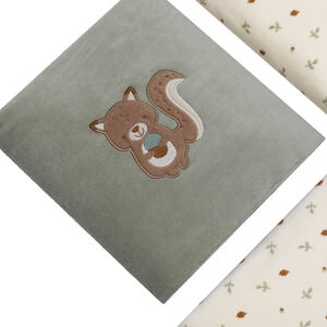 Lot de 6 protèges-barreaux scratchés Roi des Forêts 