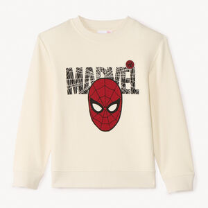 Sweat en piqué Spider-Man Marvel pour garçon 