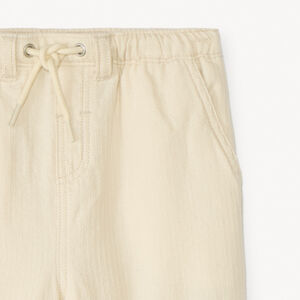 Pantalon droit en toile avec poches cargo pour bébé garçon 
